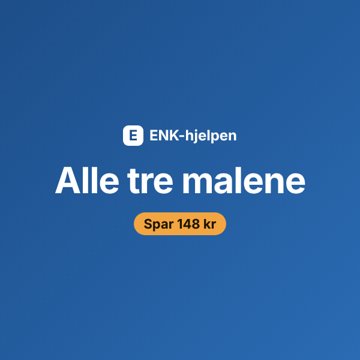 Alle tre malene